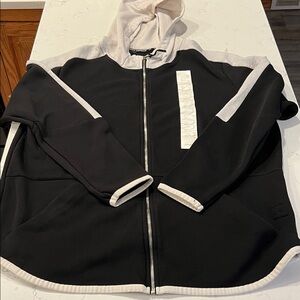 Under Armour Black and White Hoodie